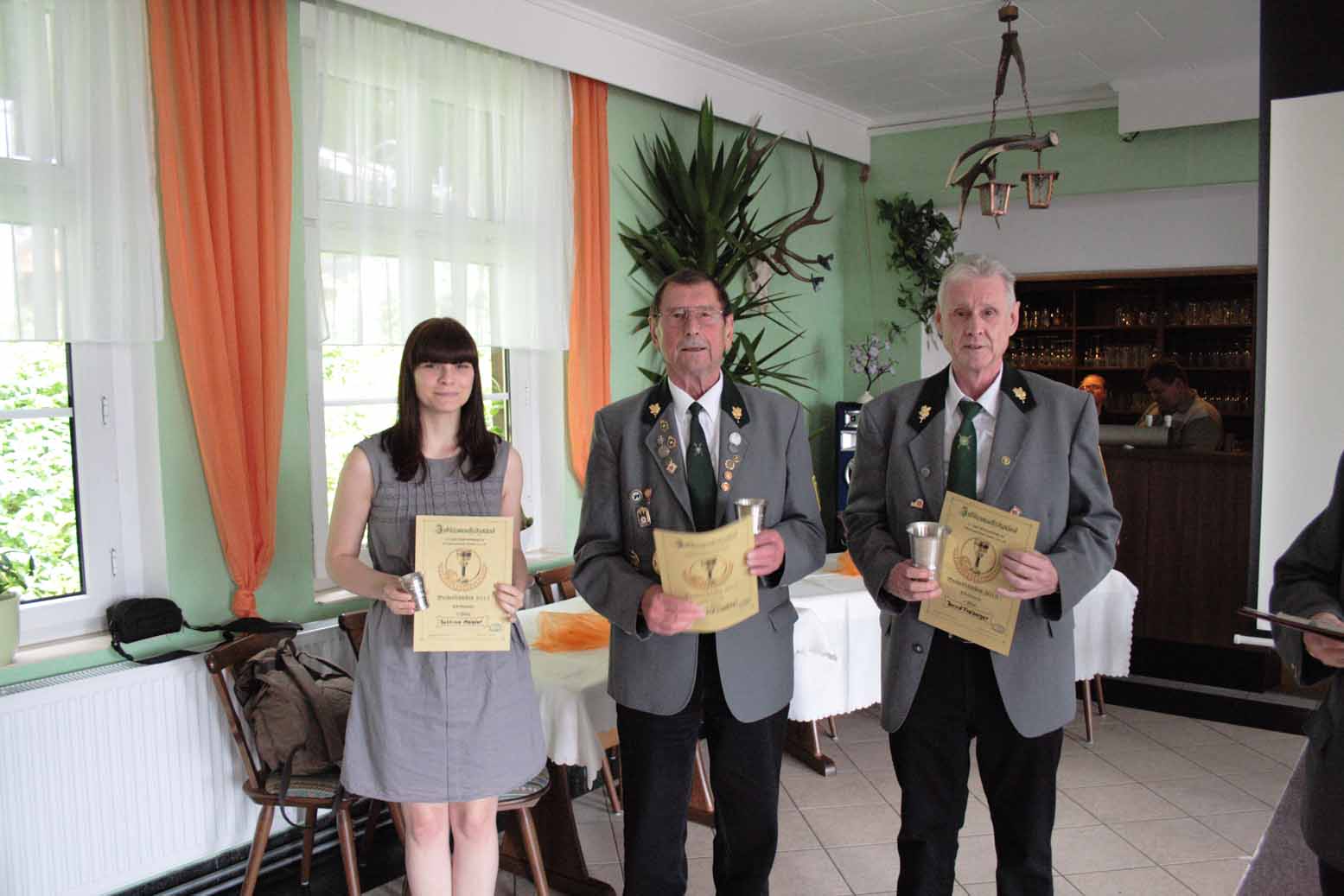 Becherschieen 2015 Gewehr