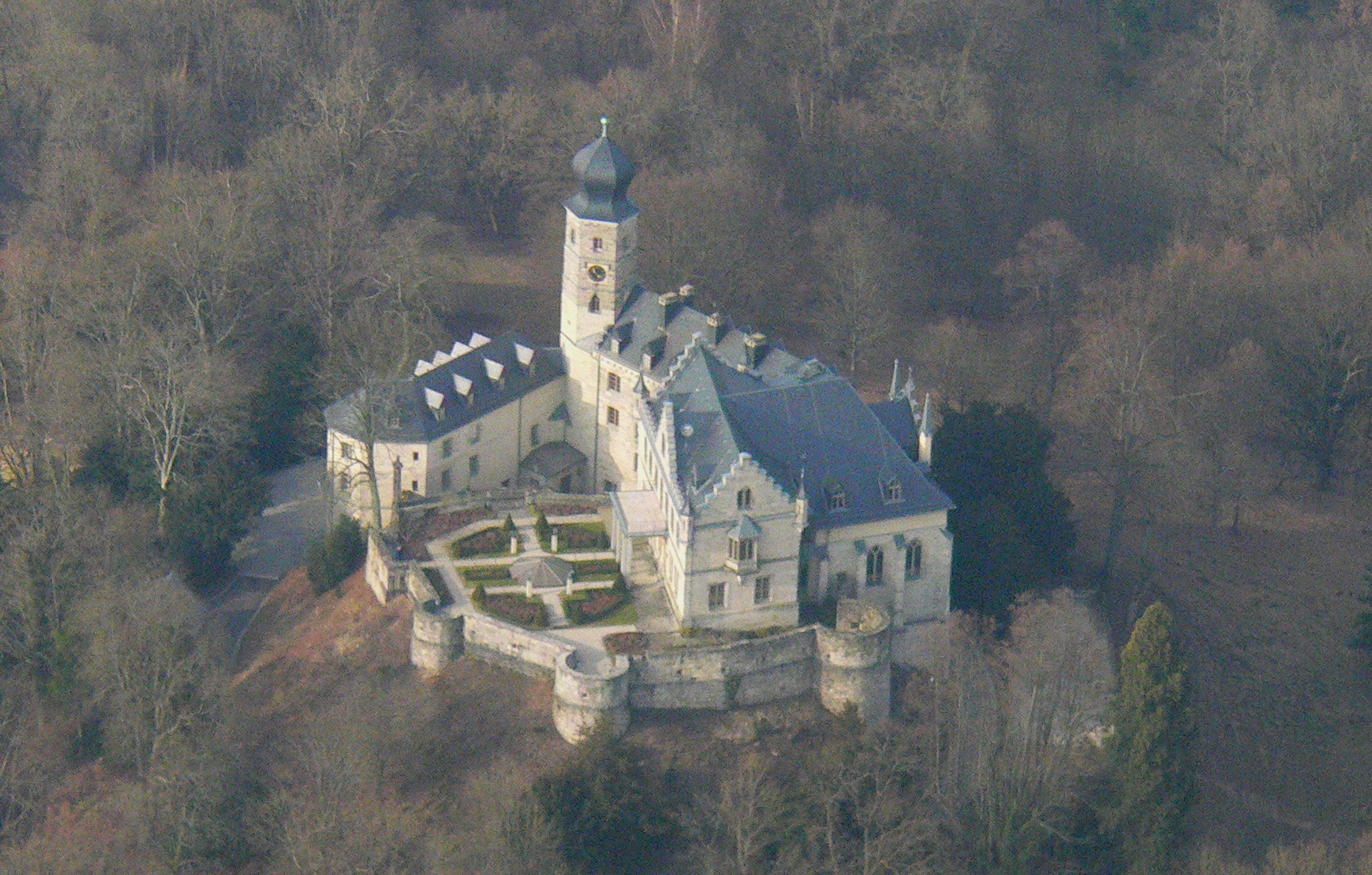 Schloss_Callenberg_Luftbild Schloss_Callenberg_Luftbild